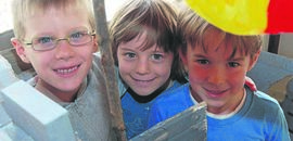 Ritterburg im Kindergarten